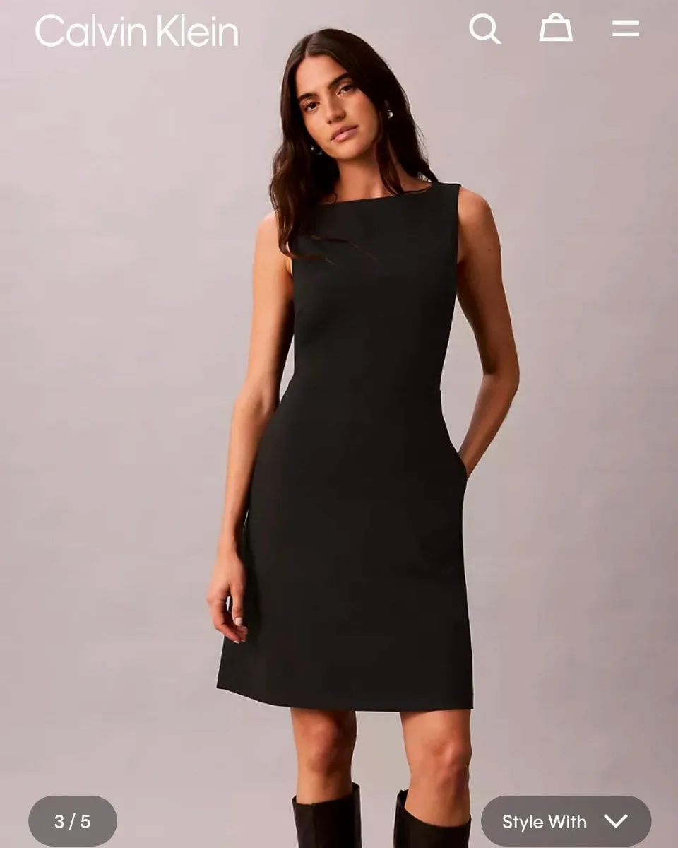 Calvin Klein — Robe de bureau CK